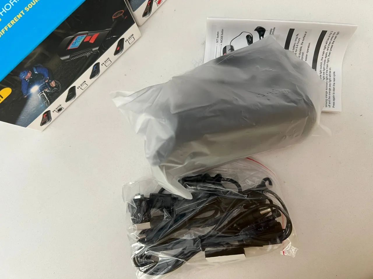 3 em 1 - Velocímetro, Luz e Buzina - Foto 3