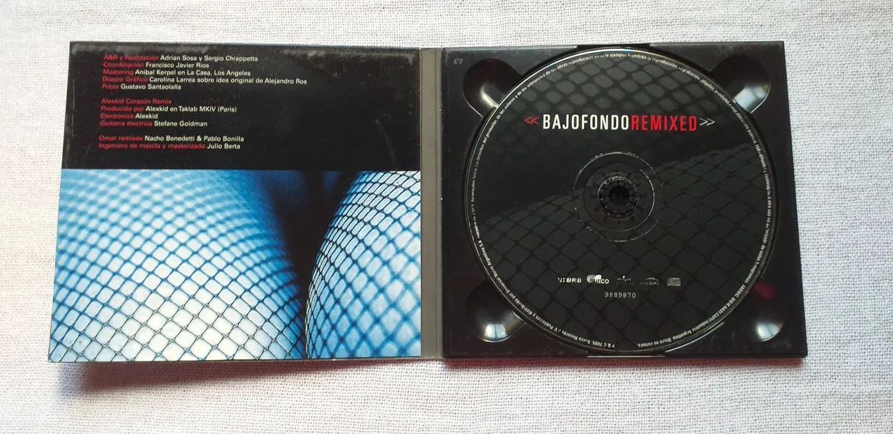CD Bajo Fondo Remixed - Foto 2