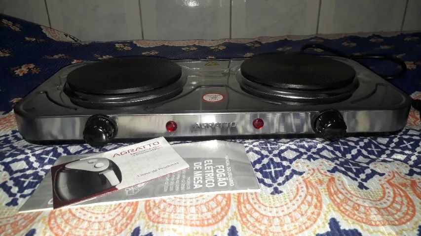 Fogão elétrico 2 bocas na caixa - Foto 4