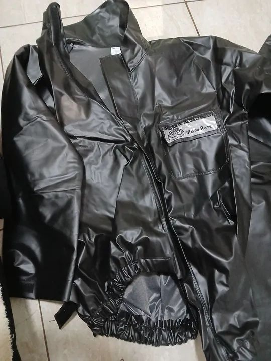 Capa de chuva de moto + par de luva - Foto 2
