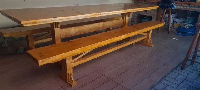 Mesa madeira maciça  - Foto 2