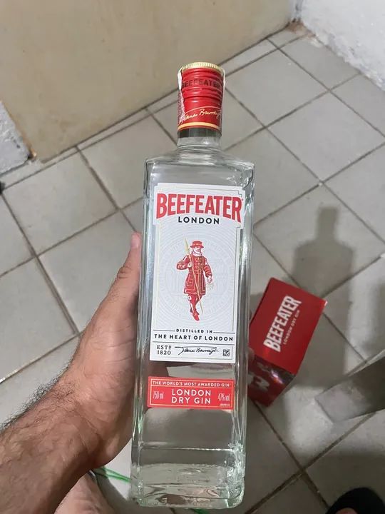 Gin Beefeater London Dry Gin - 3 Garrafas - Foto 3