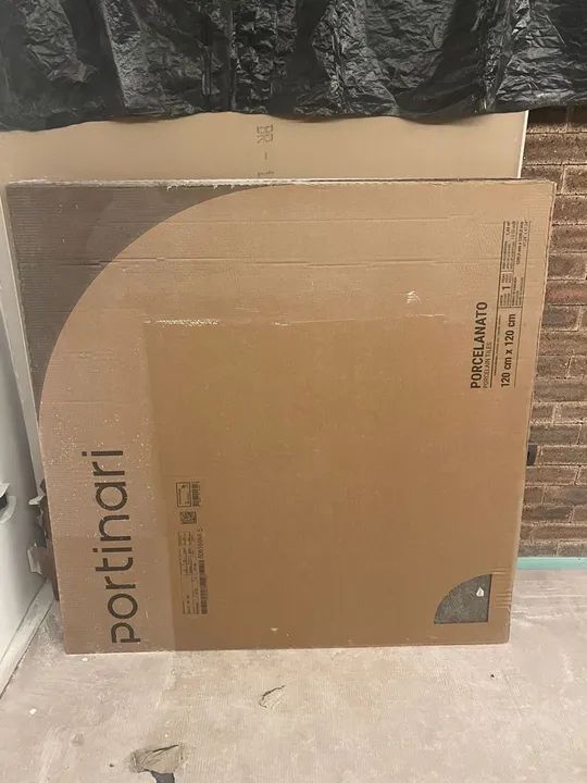 porcelanato hard retificado portinari gales bk 1,20 x 1,20 - 5,76m2