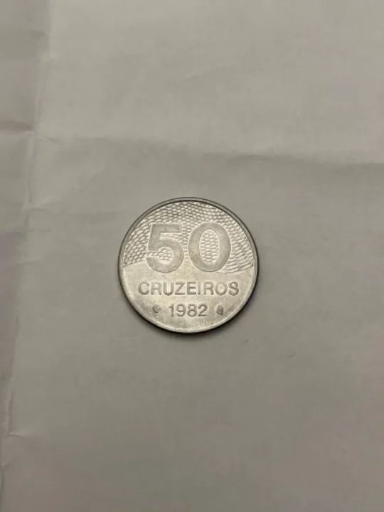 Moeda 50 Cruzeiros 1982