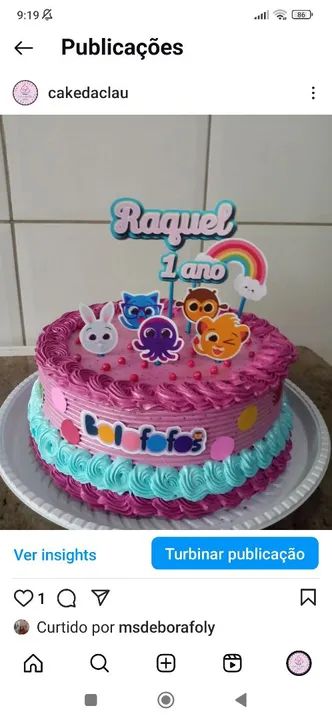 Bolo de aniversário personalizados  - Foto 5