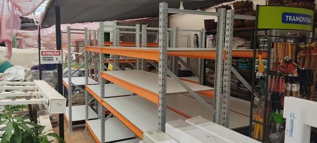 Prateleira de aço a pronta entrega 