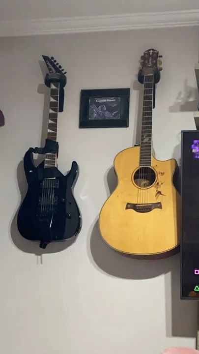 Violão de Cordas de Aço Crafter Twin Birds 32º Aniversário / Tampo Sólido Bubinga