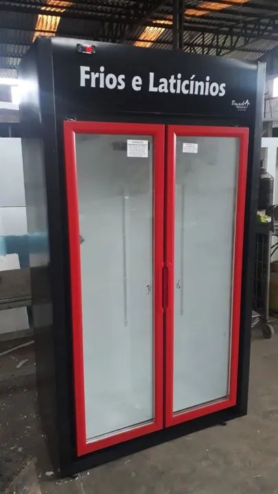 Balcão Auto Serviço 2 Portas Preto