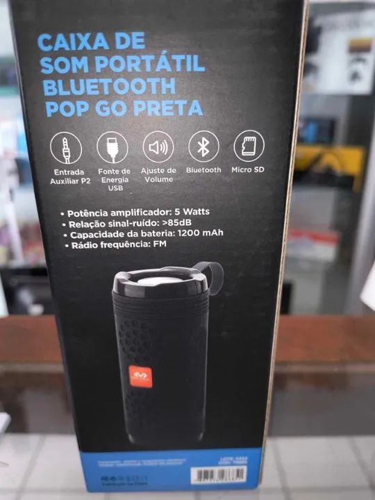 Caixa de som Bluetooth LETRON 5W - Foto 2