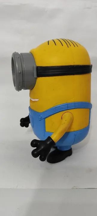 Boneco Minions Stuart Thinkways Usado  - Foto 5