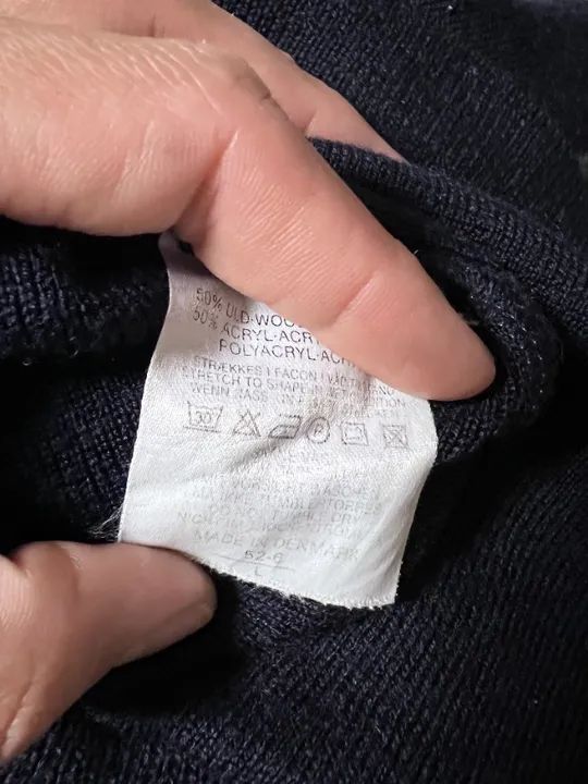 Cardigan em trico a linha tamanho G - Foto 2