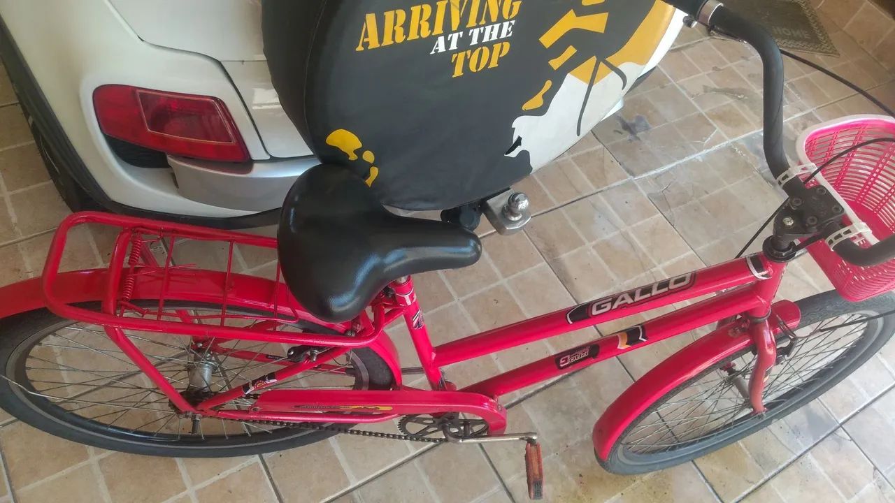 Bicicleta feminina aro aeros26 reforçado rolamentado pneus bons deprocedencia  - Foto 2