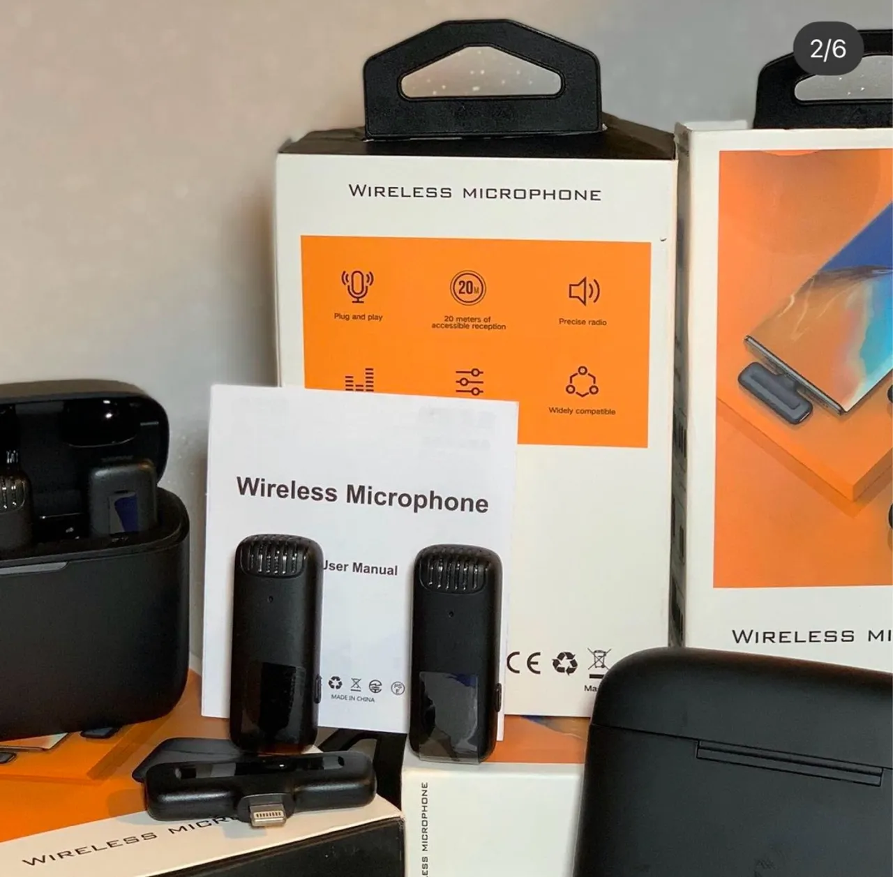Microfone Sem Fio para Celular - Alta Qualidade!
