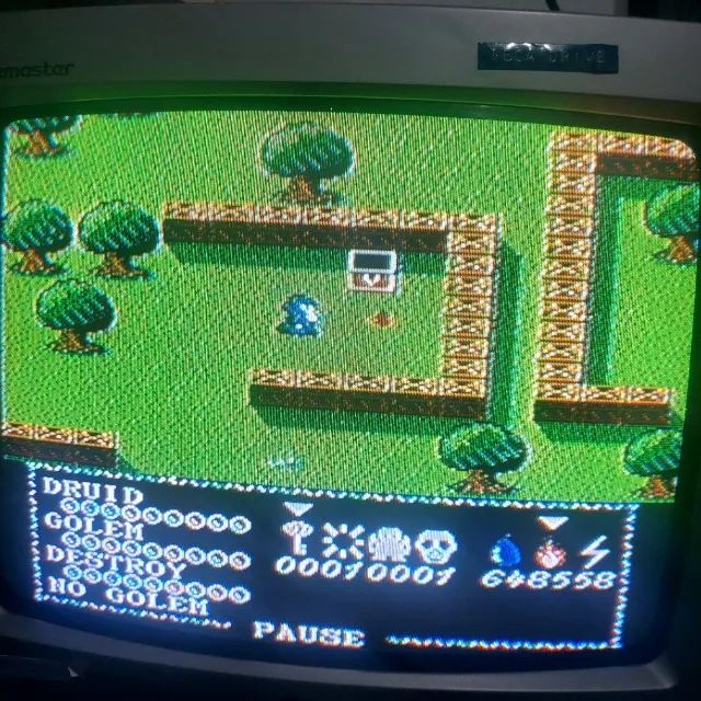 Druid para nintendo Disk system o "Zelda" da Jaleco - Foto 4