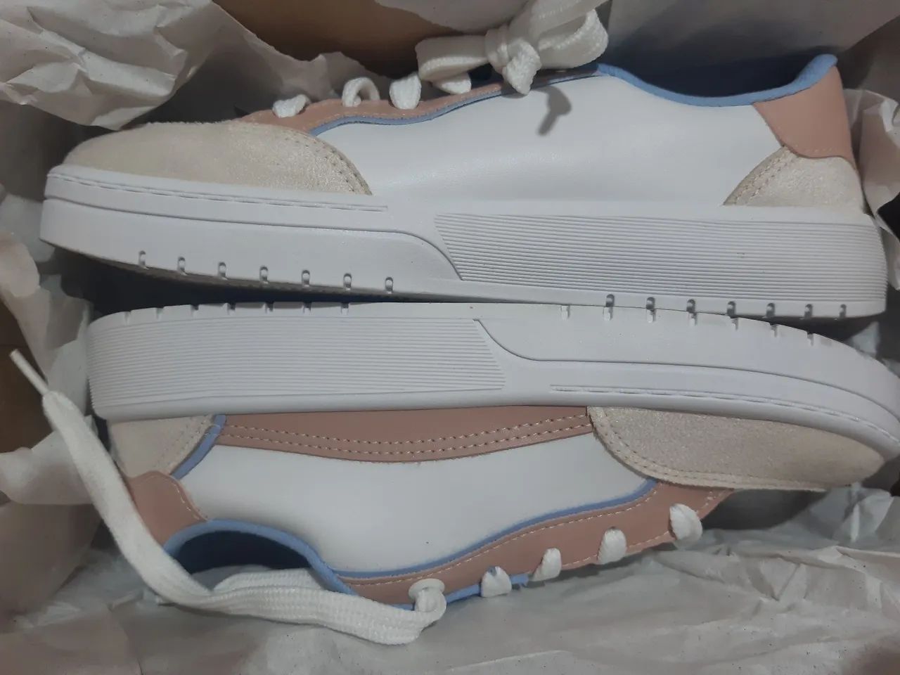 Tênis Moleca Casual Feminino - Branco - Foto 2