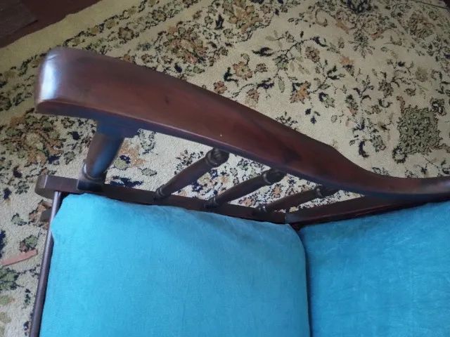 Linda cadeira de balanço da vovó  - Foto 5