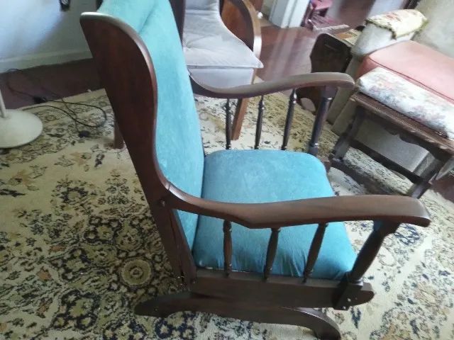 Linda cadeira de balanço da vovó  - Foto 2