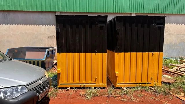 Container Almoxarifado para construcao civil, Cacambas para poly, Cacambas estacionaria - Foto 2