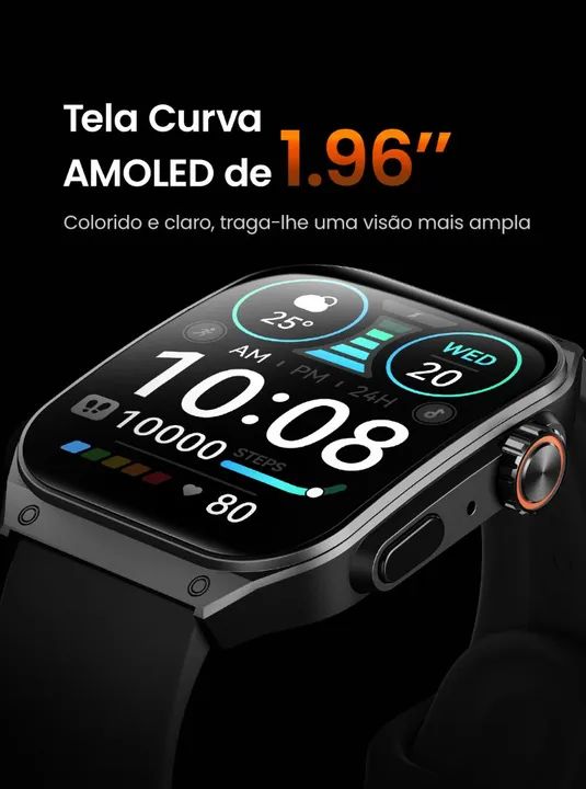 Smartwatch haylou S8 novo original