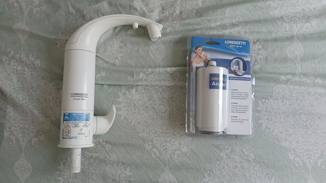 Purificador Lorenzetti Aqua Due + Refil Novo