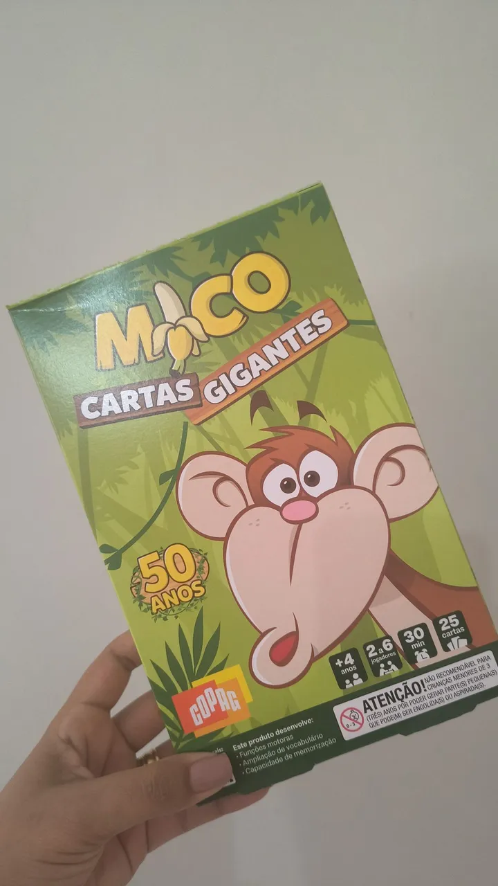 Jogo de Cartas Gigantes do Mico - 50 Anos!