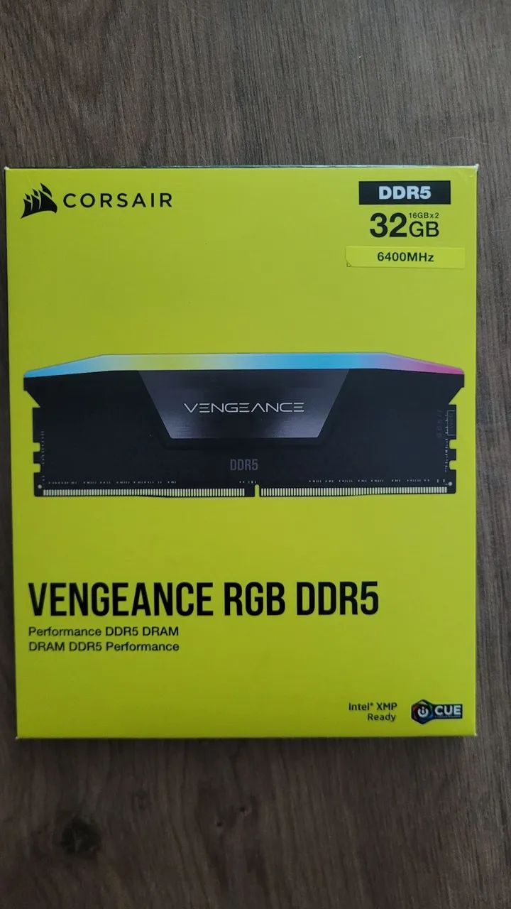 Memoria ram Vengeance DDR5 32gb 2x16 6400mhz