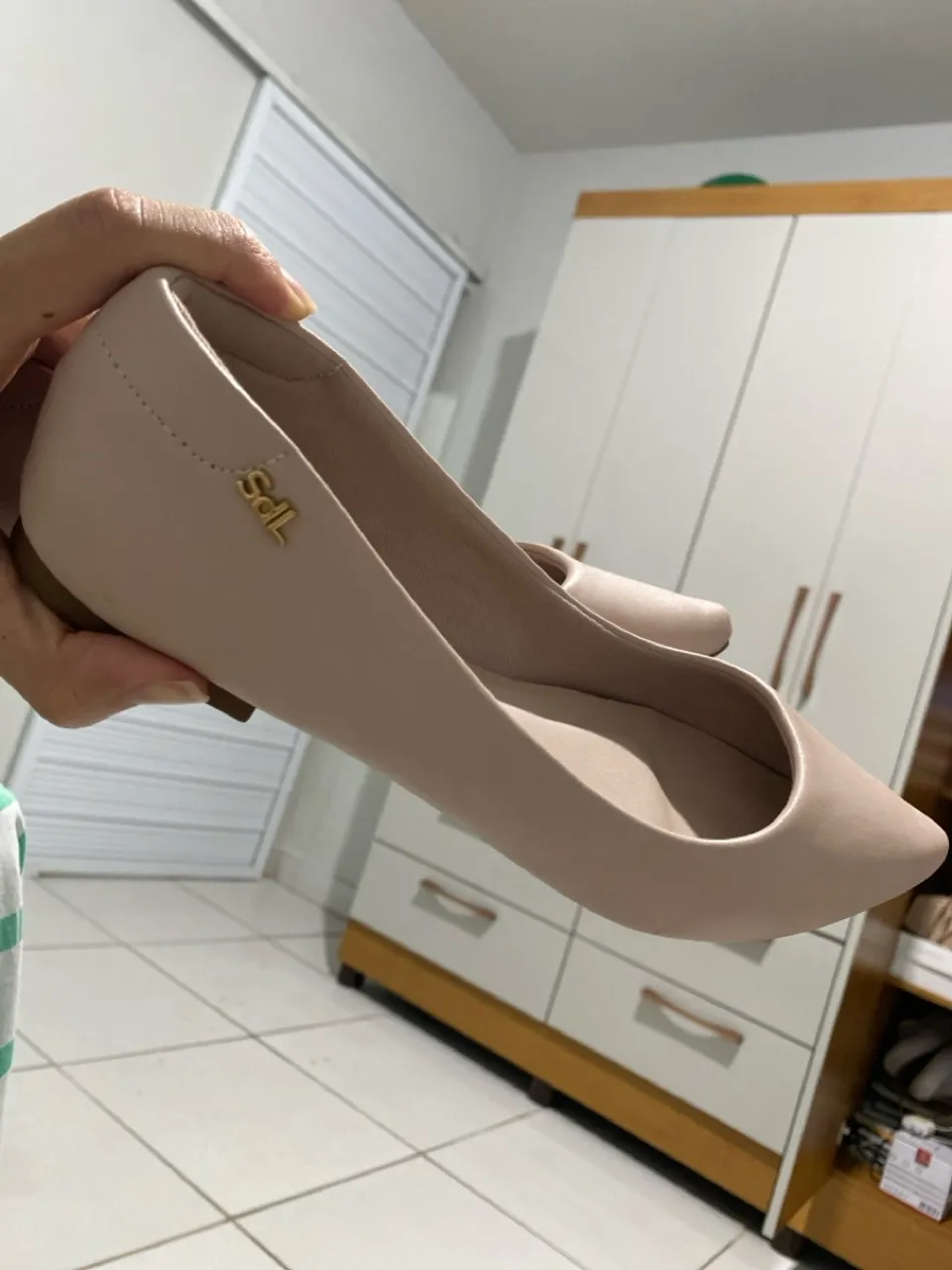 Sapatilha (Sapatinho de Luxo) Feminina Bege