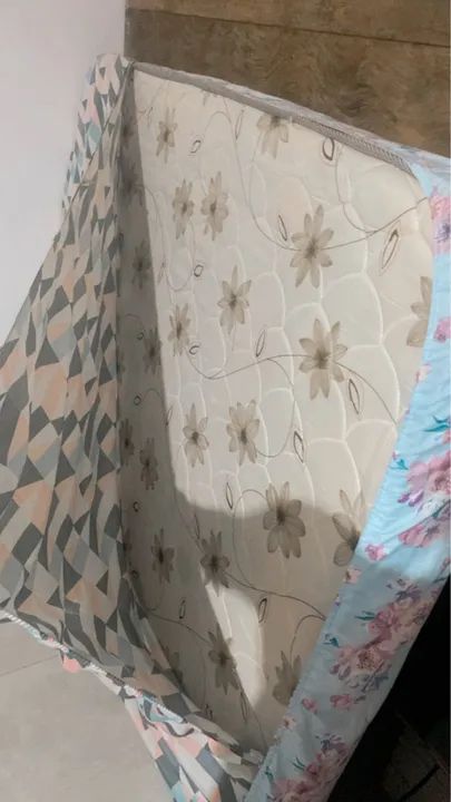 Cama Box Casal com Desenho Moderno - Foto 2