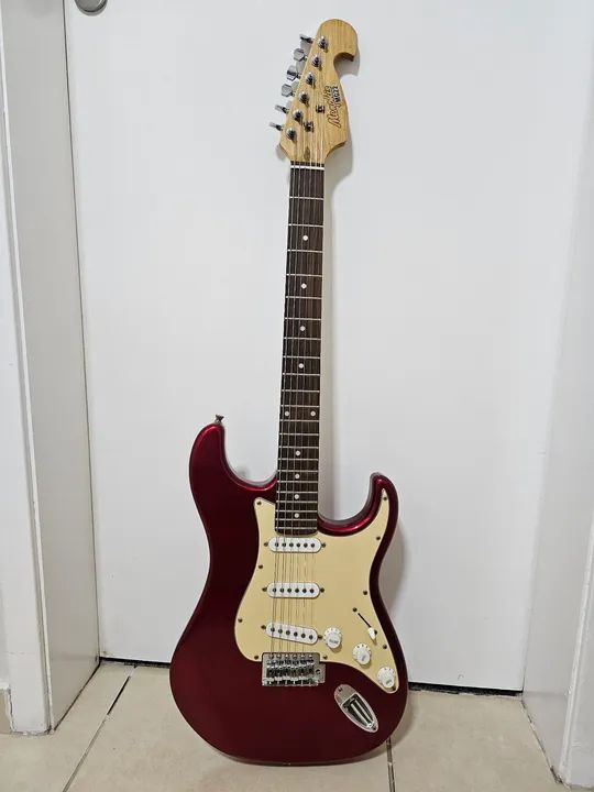Guitarra Memphis Mg22 Vermelha - Foto 3