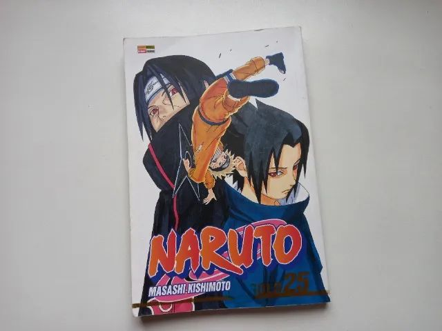 Naruto volume 25 edição Gold