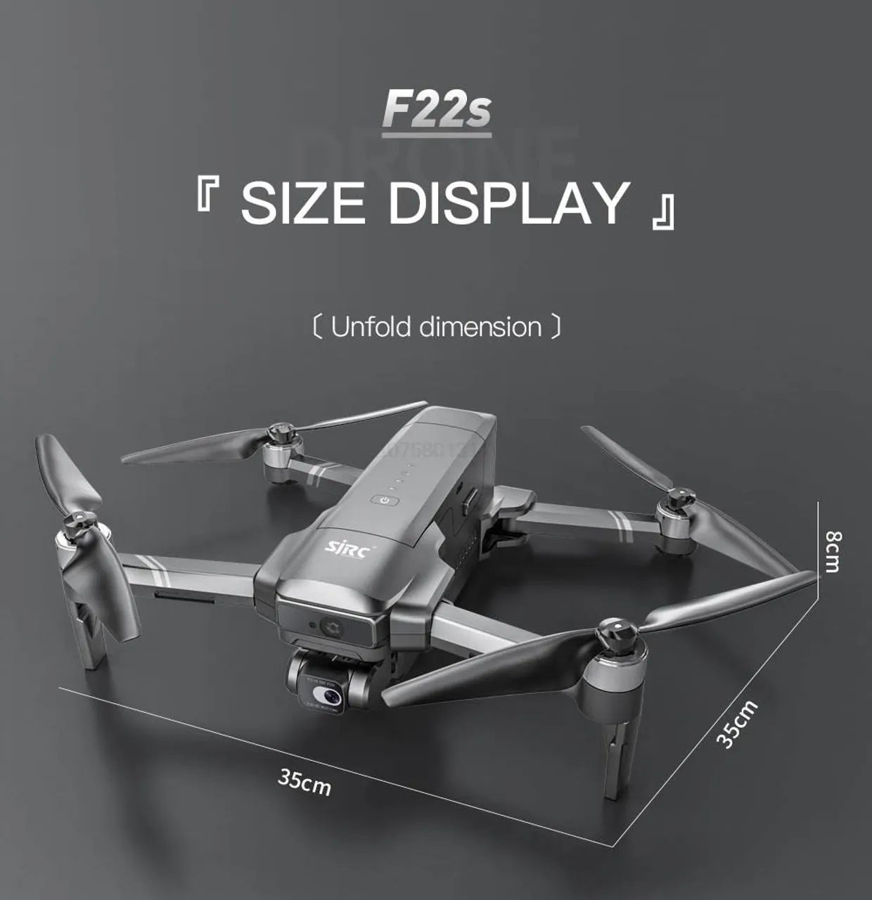 Drone Profissional Sj RC F22 S2 PRO+ 4K NOVO  - Foto 5