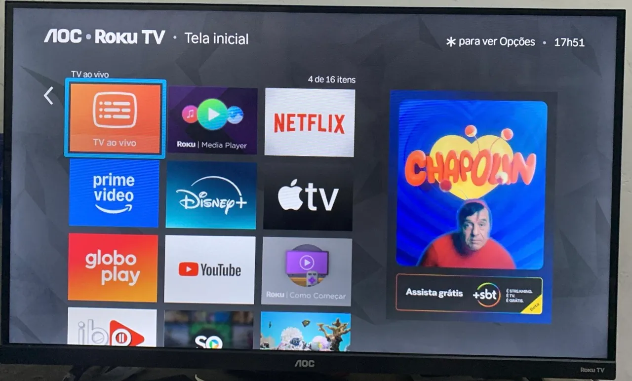TV AOC Roku - 32