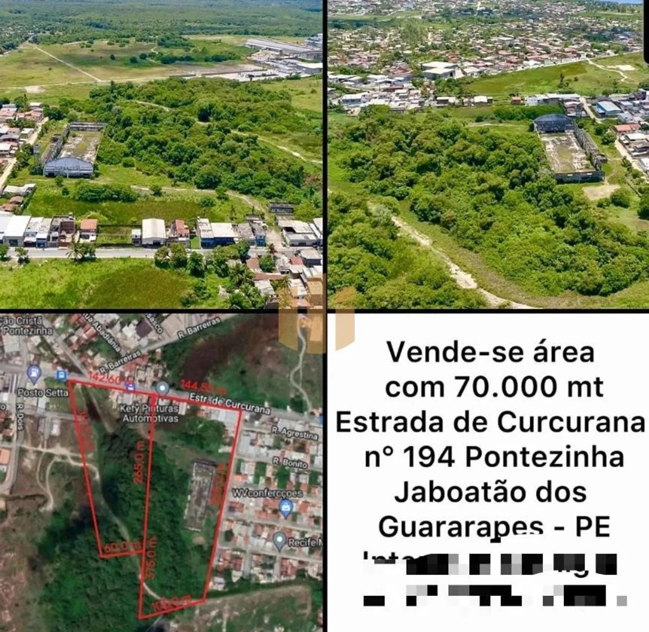 Terreno enorme em Pontezinha