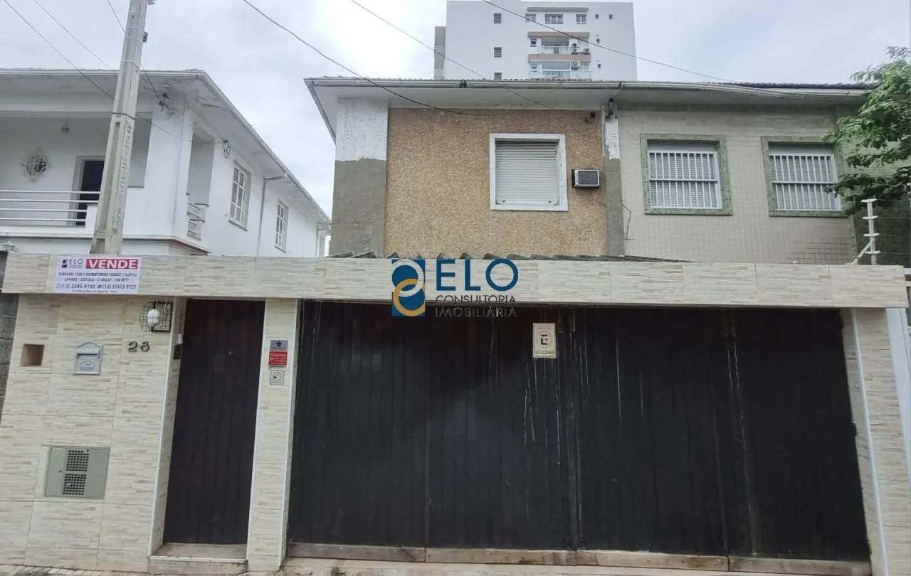 Sobrado à venda em Santos-SP, R$ 1.150.000,00 bairro Boqueirão: 4 quartos, 2 suítes, 1 sal