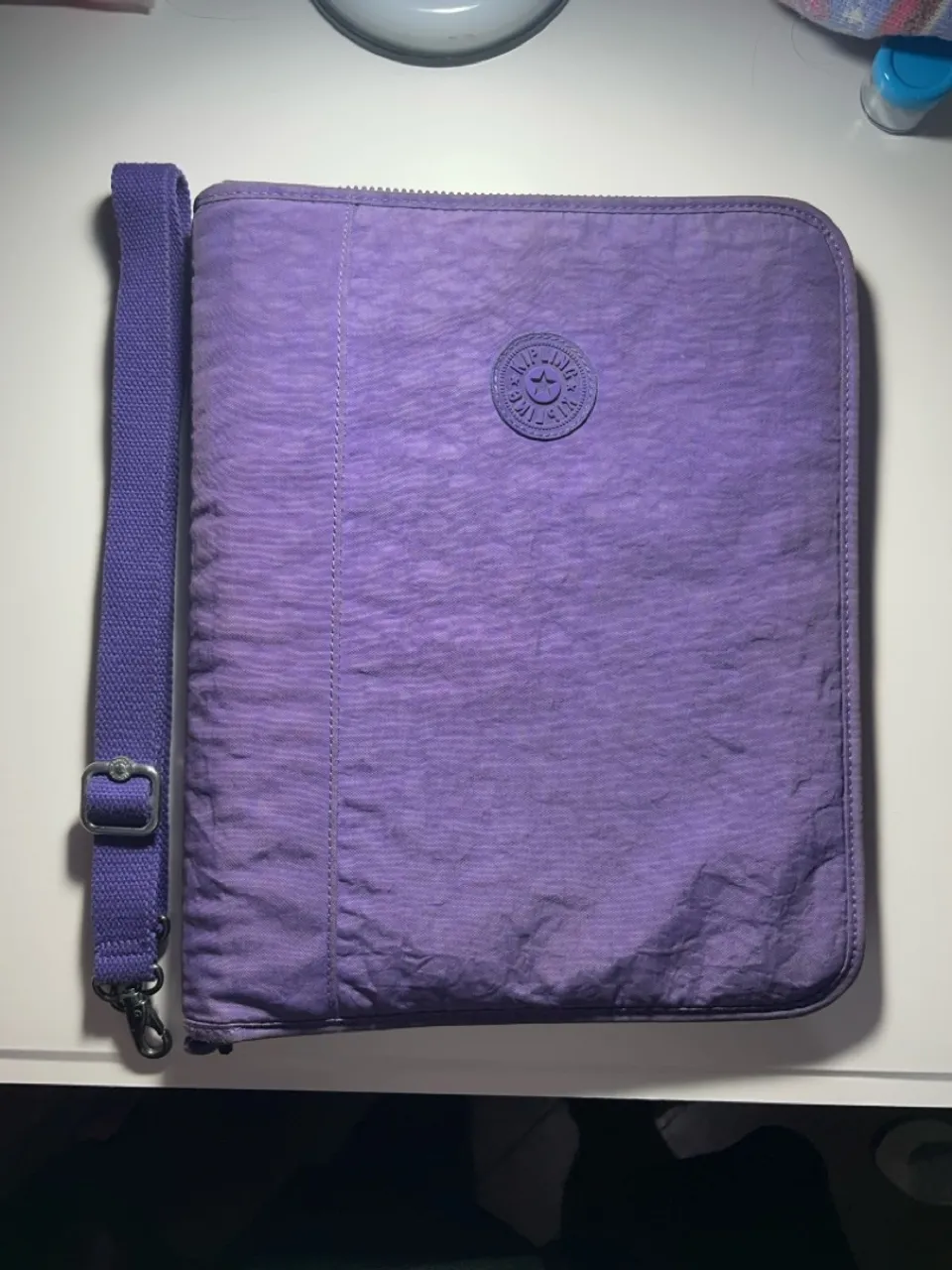 Pasta Kipling Roxa com Alça Removível