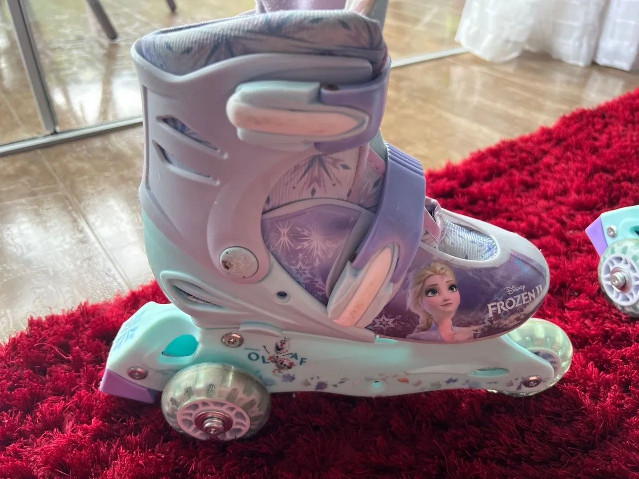 Patins Frozen II Infantil - Tamanho 29-32 - Foto 3