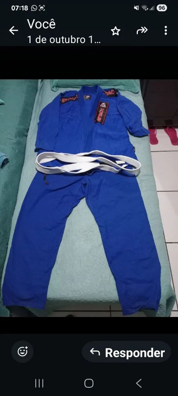 Vendo Kimono jiu-jitsu adulto trançado  - Foto 2