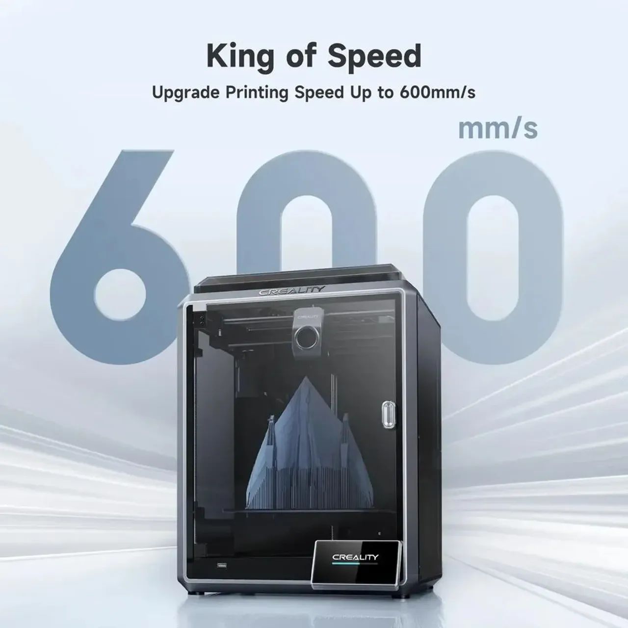 Impressora 3D Creality K1 - Alta Velocidade e Precisão - Foto 2