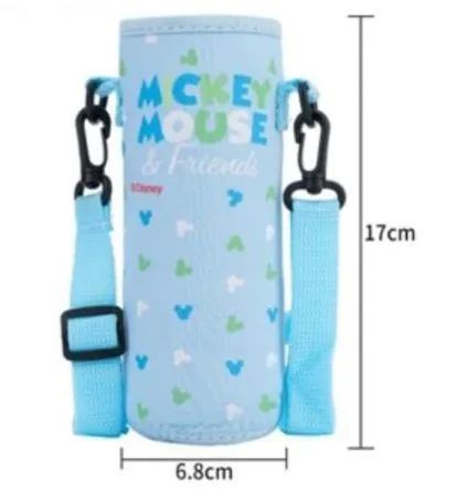Bolsa para garrafa de água ou mamadeira com isolamento térmico 550ml. - Foto 5