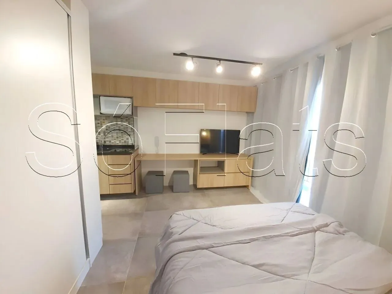 Studio Is Moema, apto disponivel para locação, contendo 28m², 1 dormitório e 1 vaga de gar