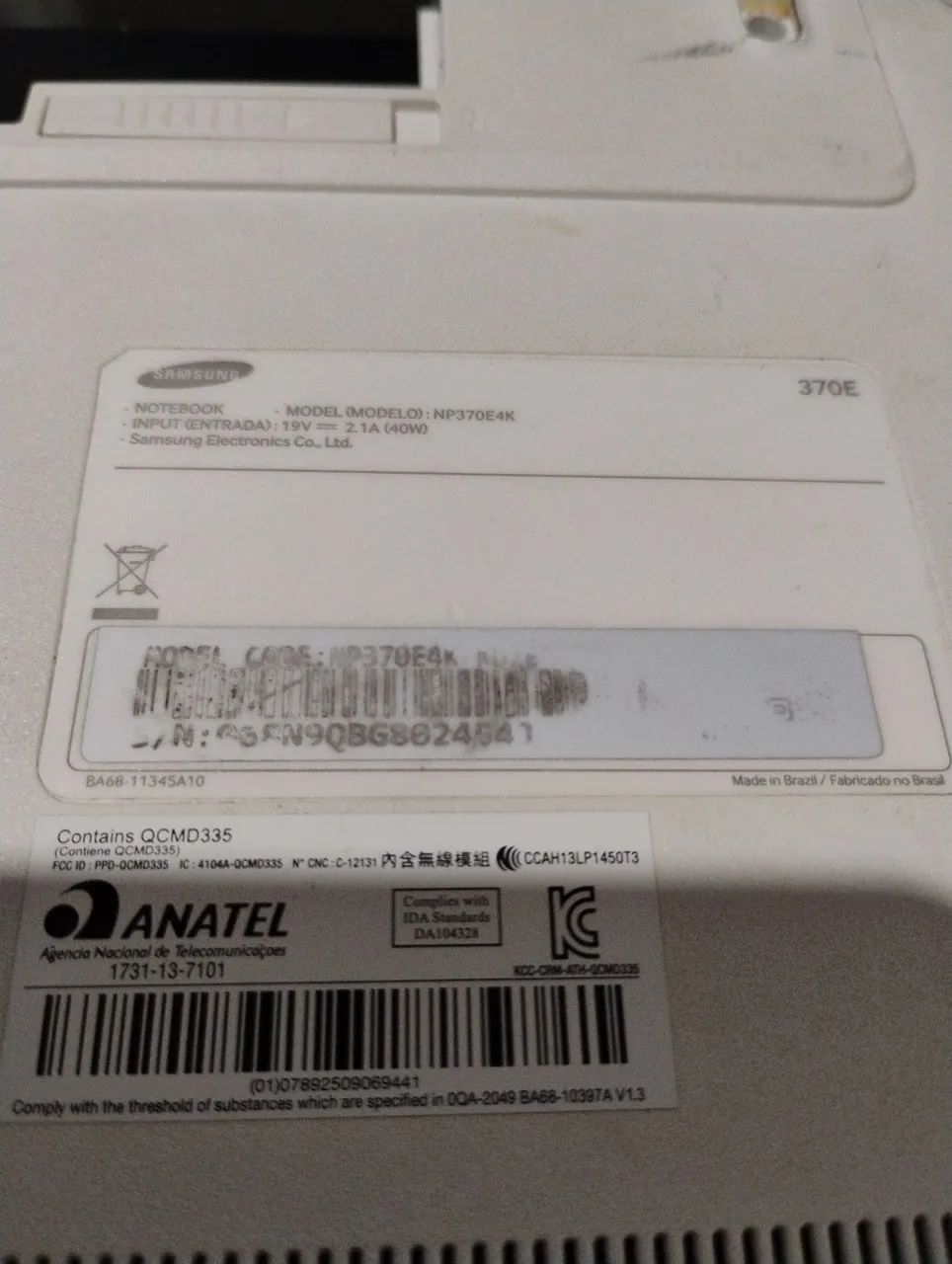Notebook Samsung - SUCATA - Foto 4