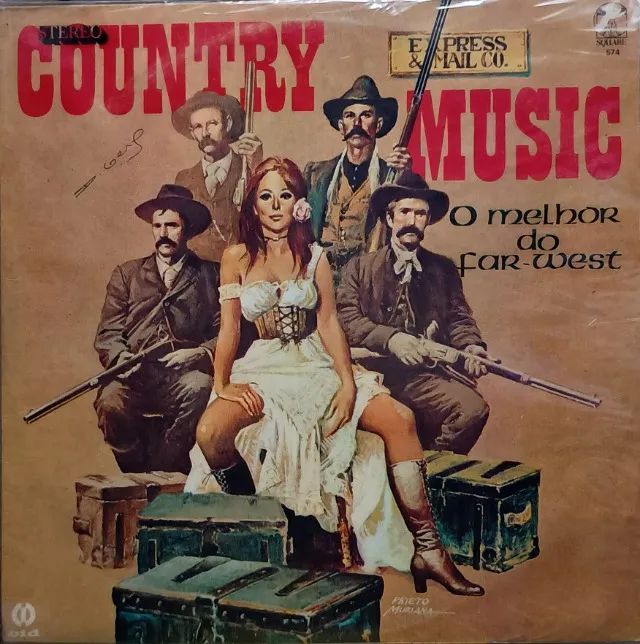 Lp Country Music - Peter Rogers e Sua Orquestra -1982