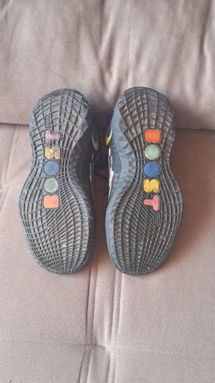 Tenis adidas semi-novo - Harden Vol. 5 futurenatural preto - Foto 3