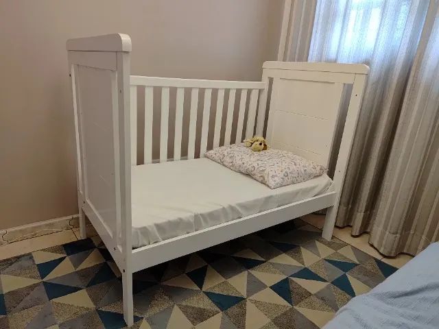 Berço Branco 1,30x1,80m - para até 6 anos - Foto 3