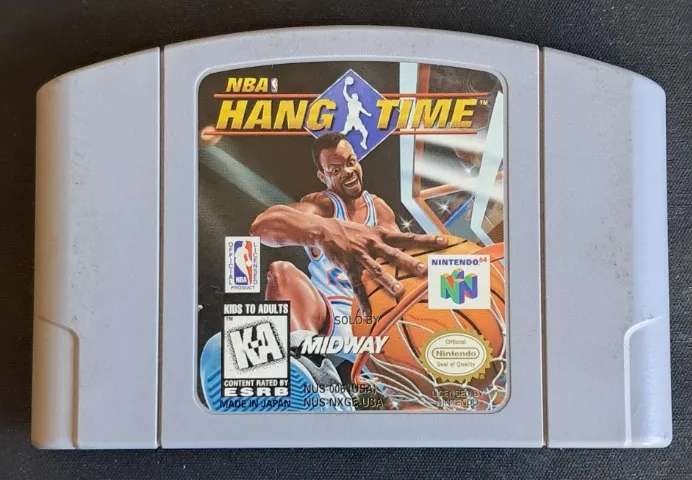 NBA HANG TIME - P/NINTENDO64 ORIGINAL E FUNCIONANDO