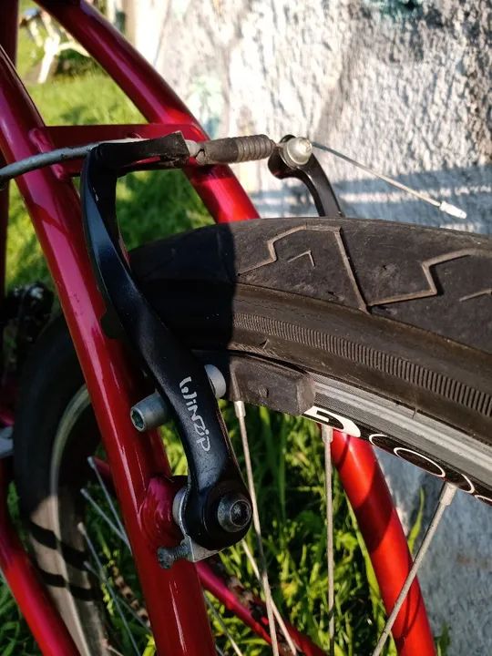 Bicicleta Quadro Caiçara Aro 26 Com 21 Marchas - Foto 3