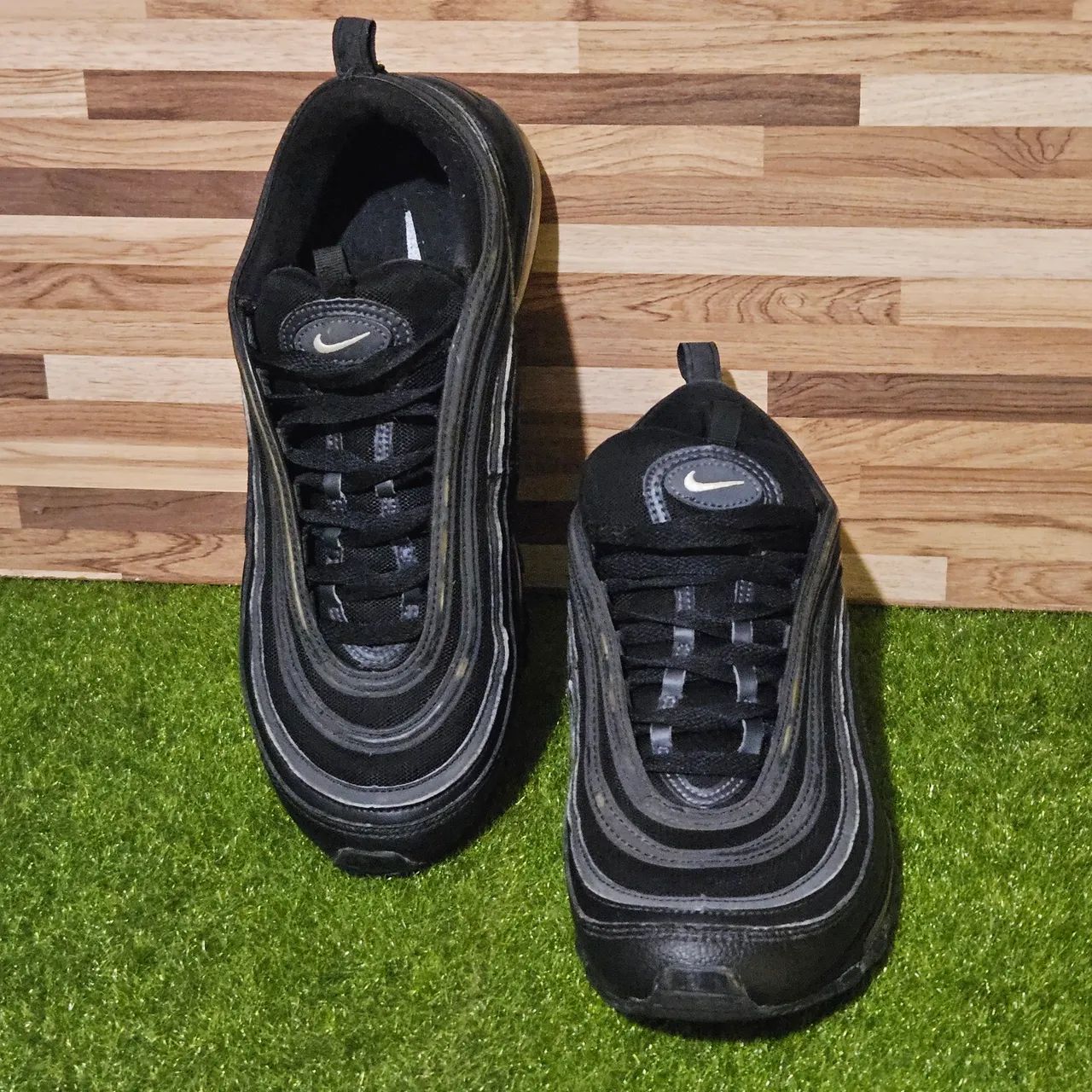 Nike Air Max 97 Triple Black Refletivo 43