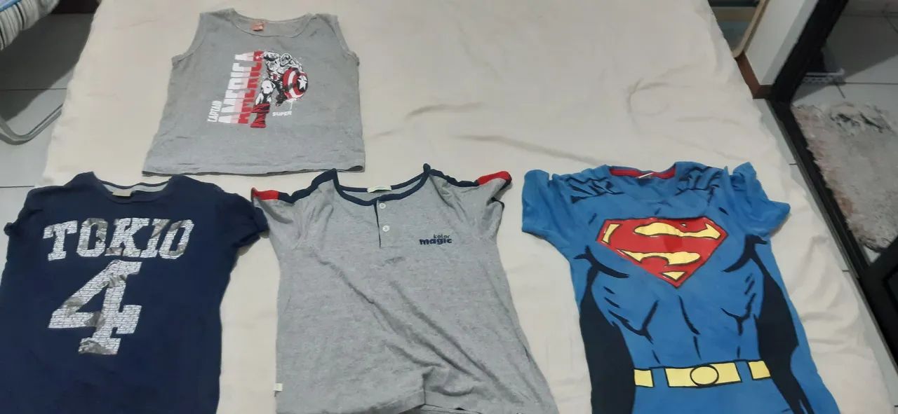 Shorts, camisas polo e camisetas - Foto 4