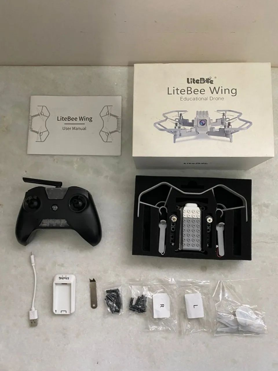 Drone educacional LiteBee Wing - Foto 2