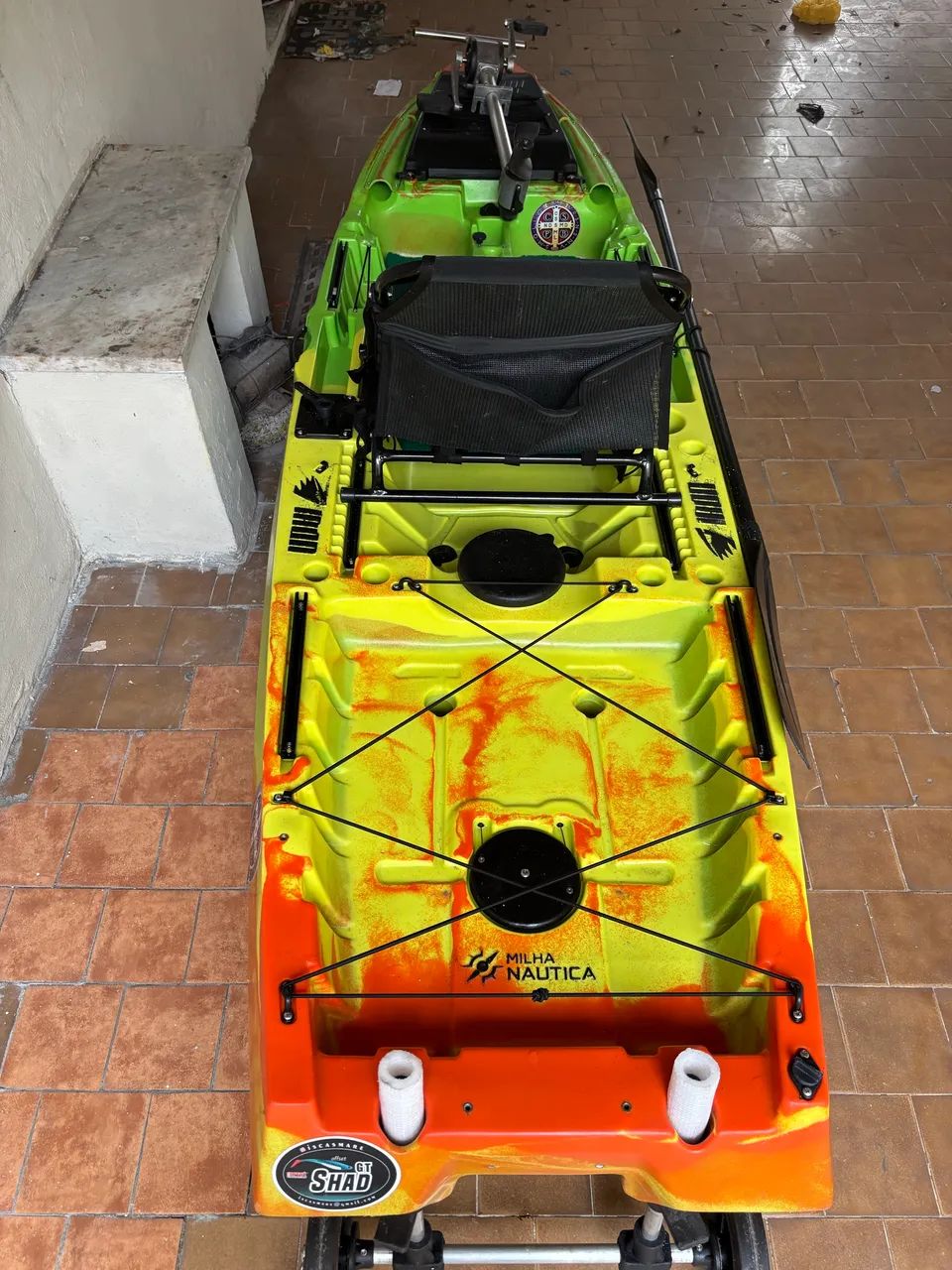 Caiaque iron 1187 + pedal - Foto 3